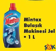 MİNTAX BULAŞIK MAKİNESİ JEL 1 L